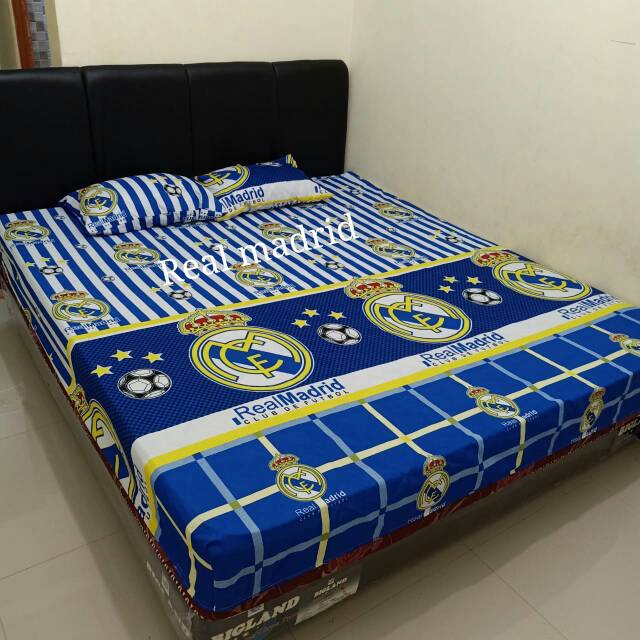 sprei murah sprei sepak bola MU manchester city chelsea real madrid