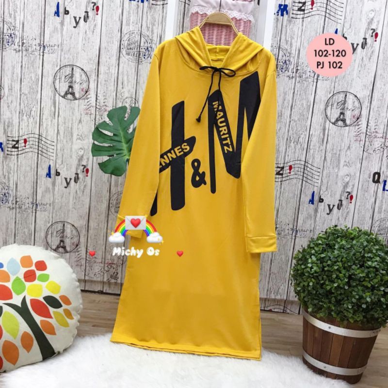 Tunik Wanita Hoodie