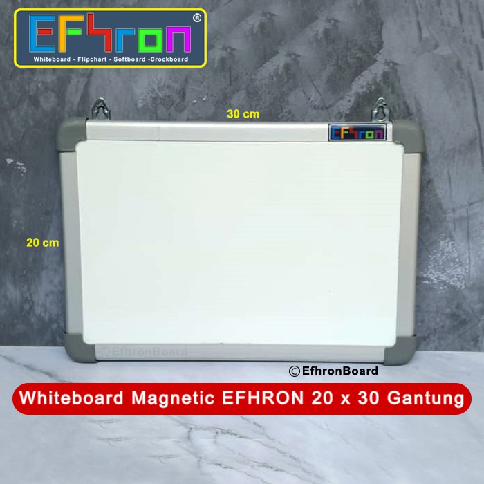 

Whiteboard EFHRON 20 cm x 30 cm Magnetic Gantung