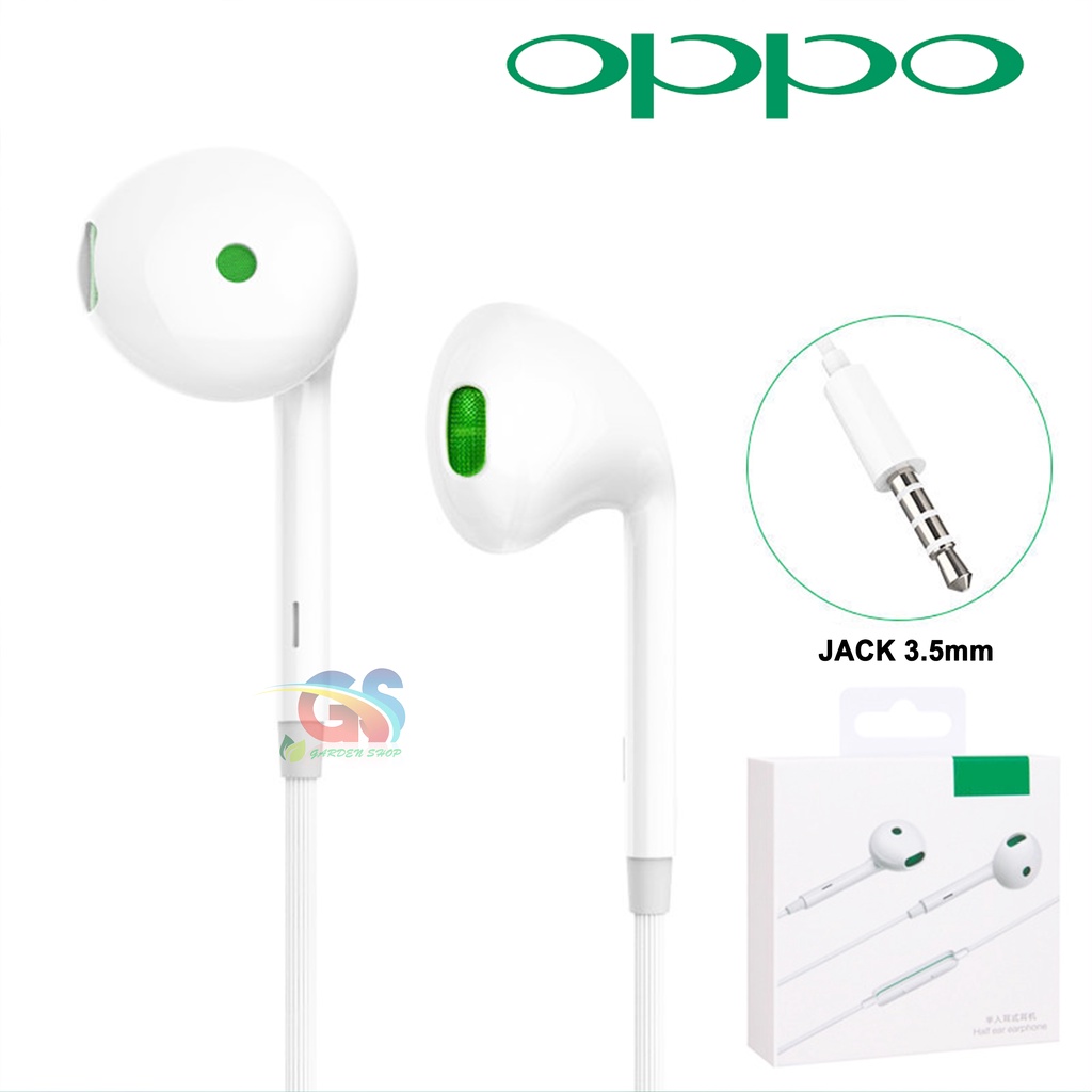 [ORI] Headset Oppo MH150 Original 100% Earphone Stereo Bass