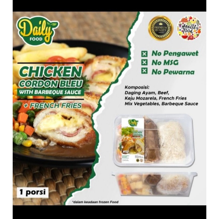 

Chicken Cordon Bleu Frozen Daily Food