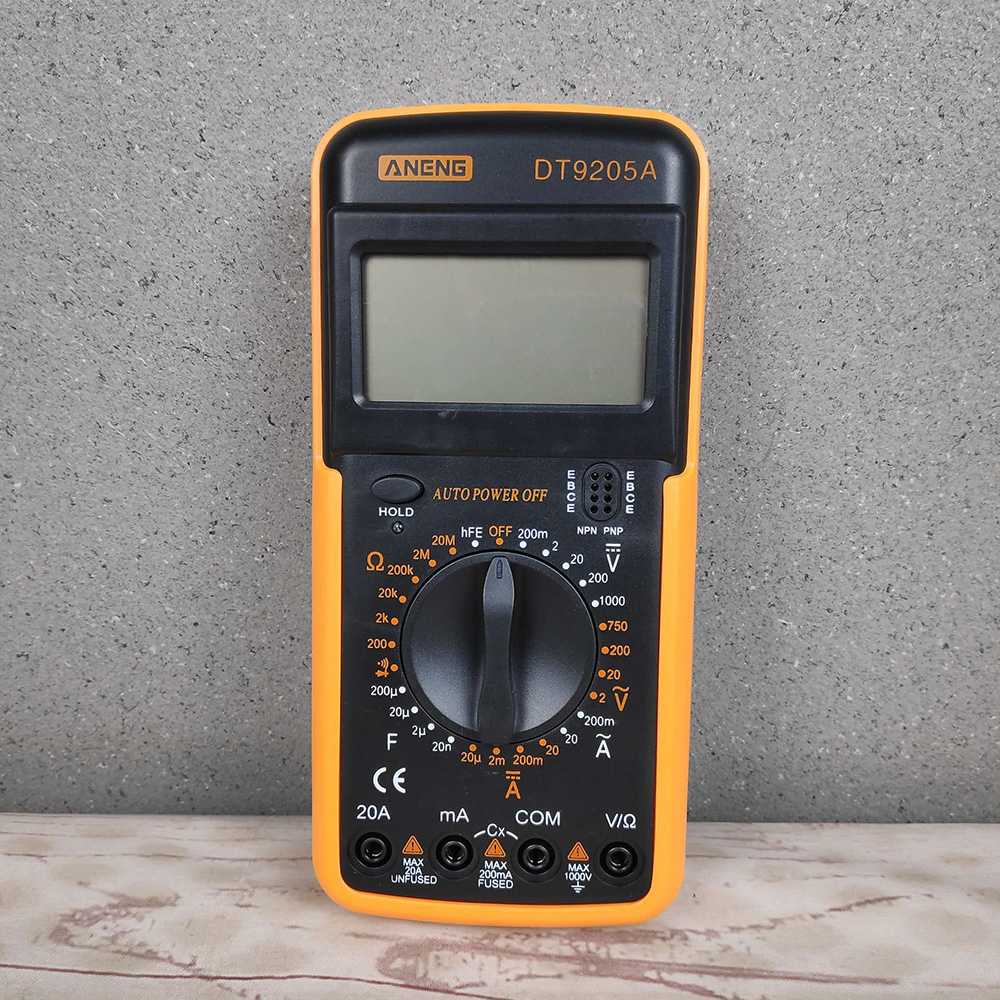 Digital Multimeter Voltage Tester DT9205A