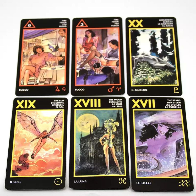 Manara Erotic Tarot