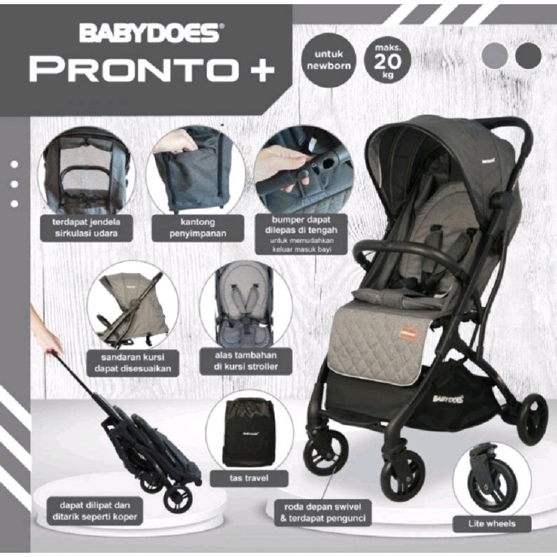 stroller babydoes pronto +