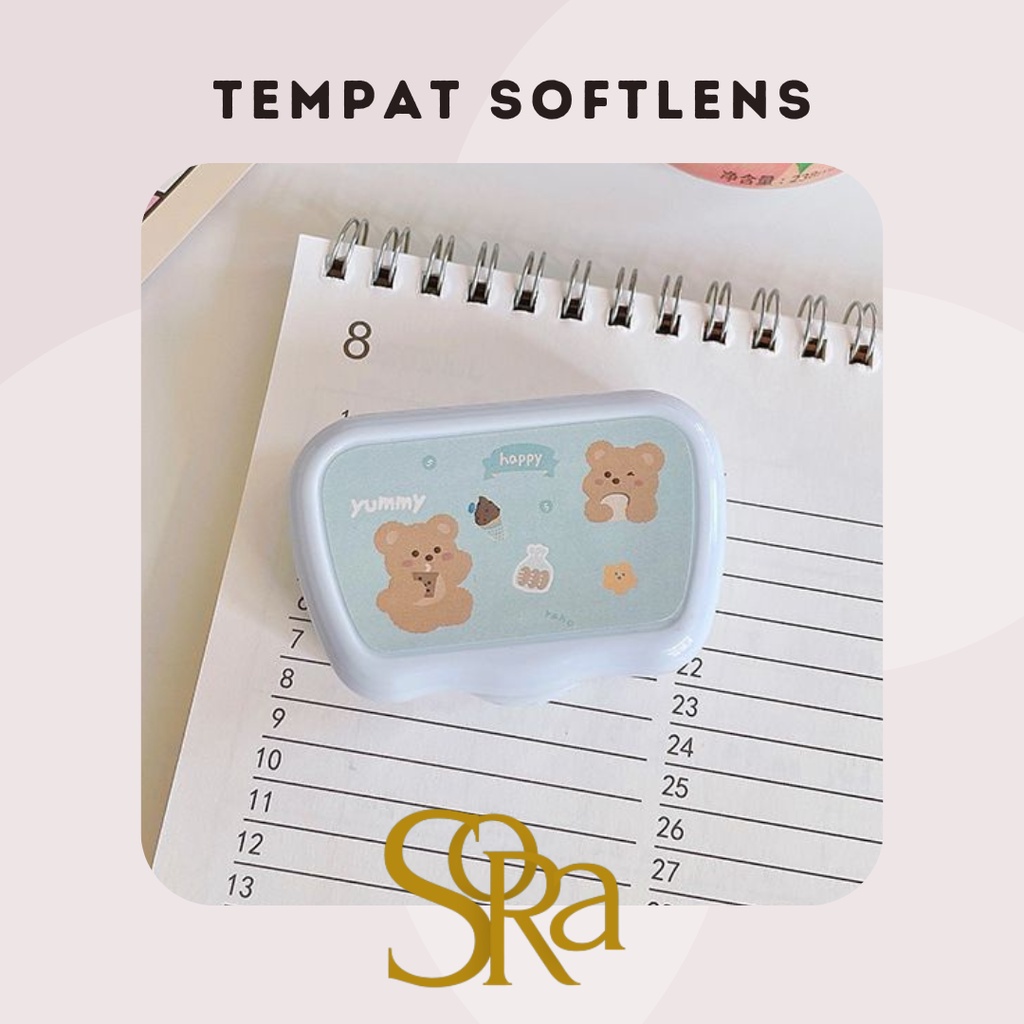 Tempat soflens mini / tempat softlens travelling / tempat softens estetik