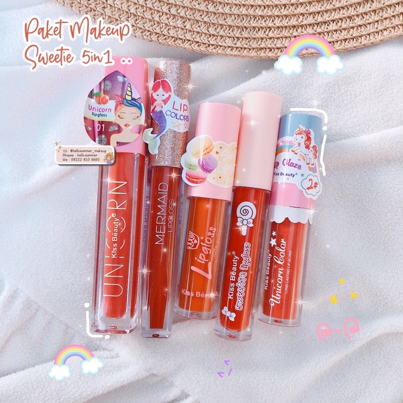 [ORI THAILAND] Paket makeup Sweetie 5in1