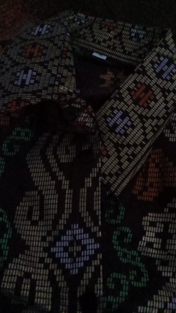 Wou Batik Belvania Family Batik Couple Maura Couple - Sania Ruffle Batik Couple Ori Ndoro - Kg029