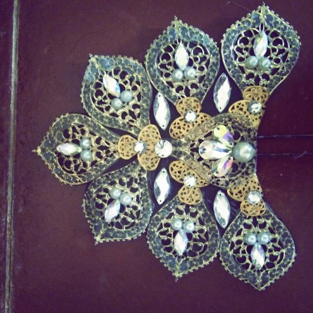 Aksesoris lempengan craft, aksesoris sanggul, aksesoris jaipong