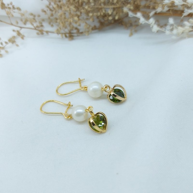 ANTING MUTIARA LAUT ASLI LOMBOK, ANTING MURAH, ANTING PANJANG - 1