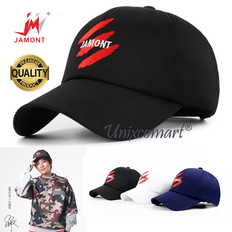 Jamont Three Scratches Topi Baseball Hat Casual Sport Pria Wanita Distro