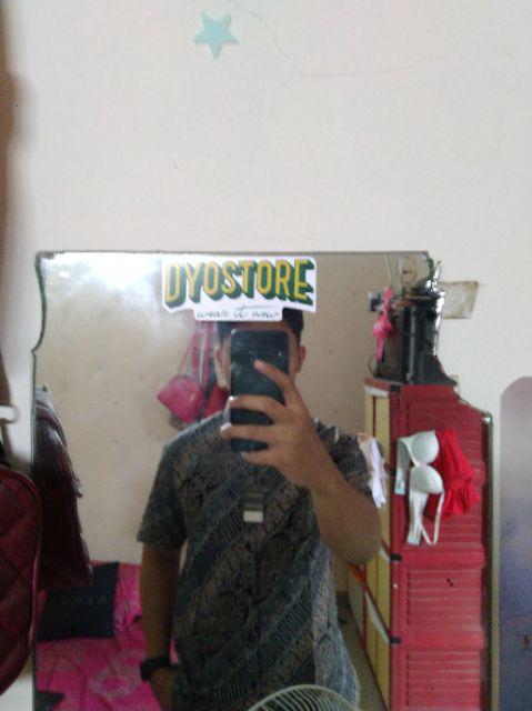 Baju Kemeja Batik Lengan Pendek Model Slimfit Premium