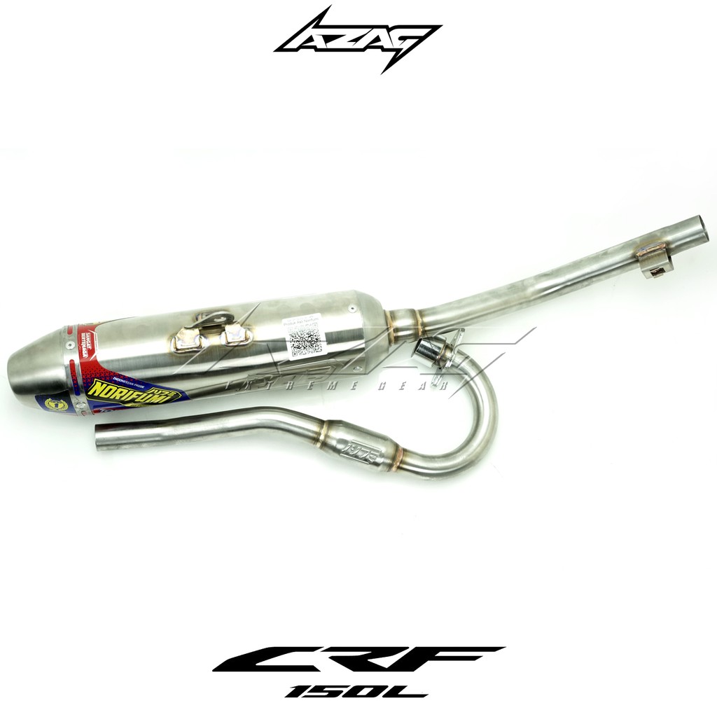 Knalpot norifumi torc motor honda crf 150L