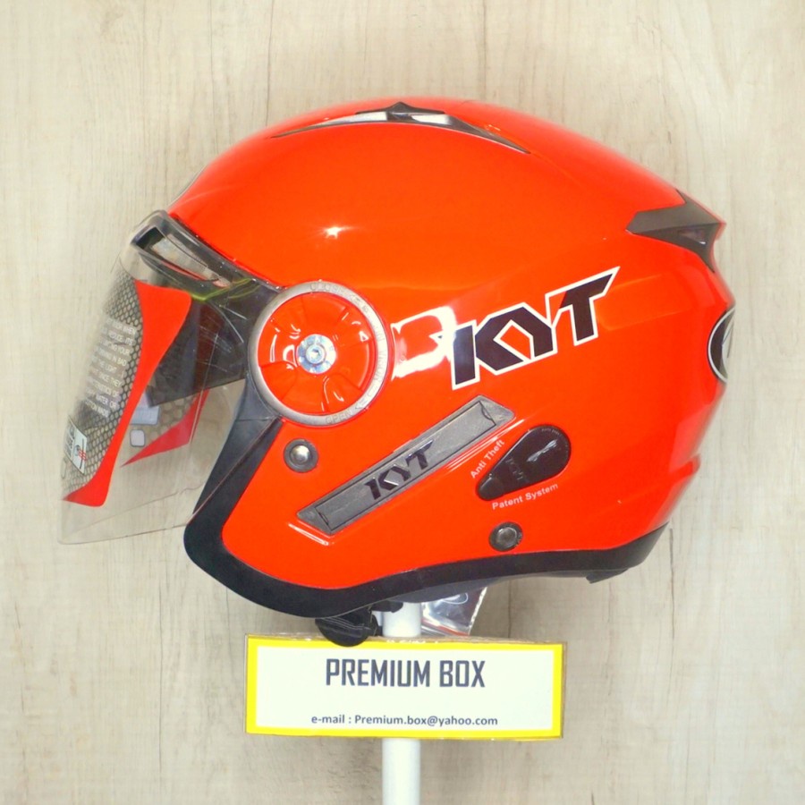 KYT Mine Solid Fire Red