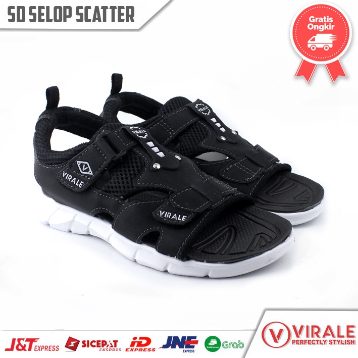 Sandal Selop Pria Traveling Model Distro Kekinian Original Virale SCATTER HT