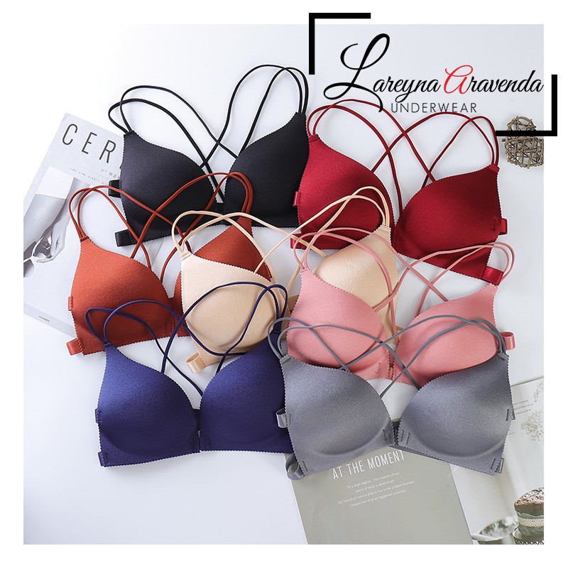 BH Bra Fashion Model Sporty Kait Depan Untuk Olahraga BH005