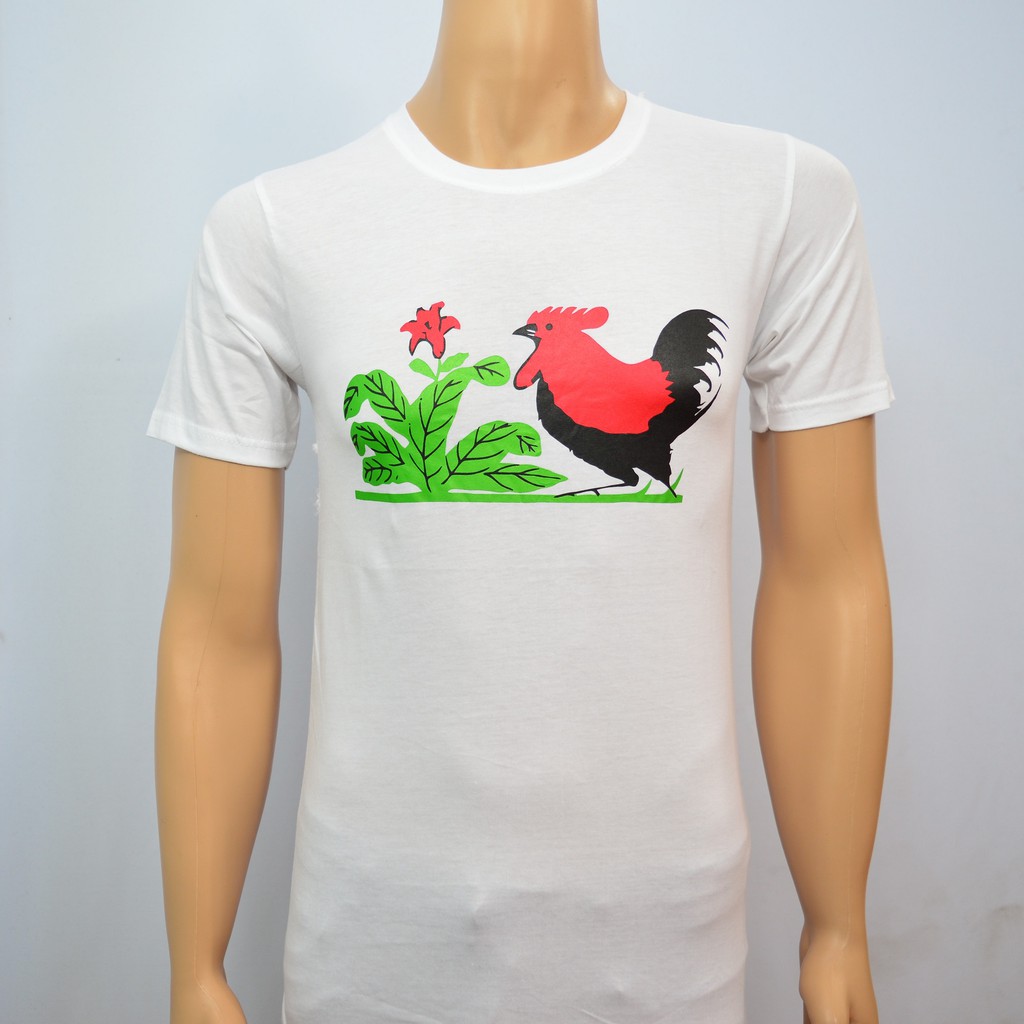 Pakaian Pria Kaos Baju Tshirt Trendy MANGKOK AYAM