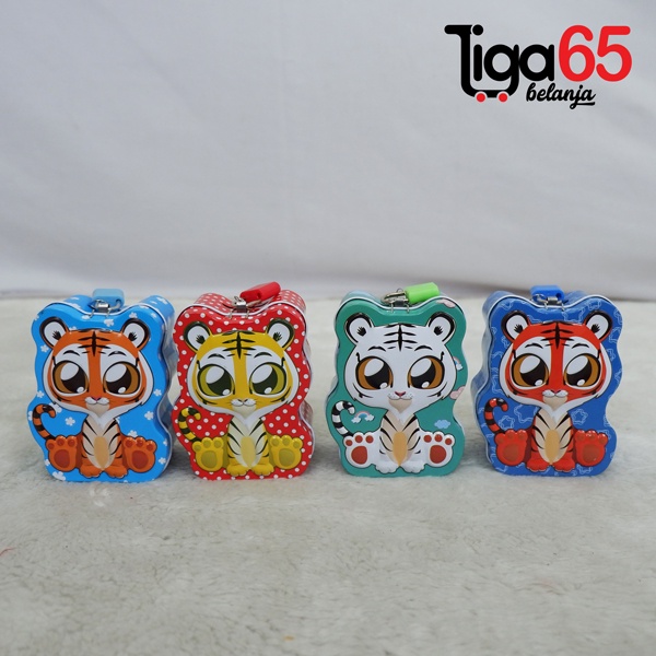 365 COIN BANK #40964 Celengan Gembok / Buka Tutup Karakter Fancy