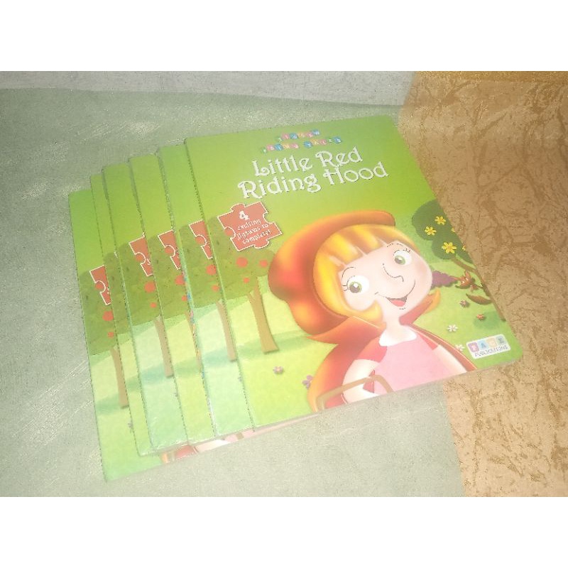 Little Red Riding Hood (4 Jigsaw Fairy Tales)
