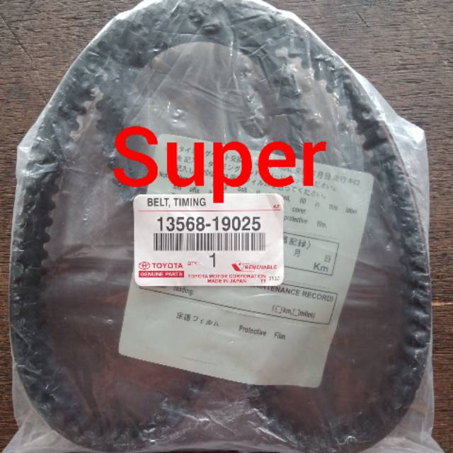Timing teming belt ORI starlet kapsul 1.3 EP80 twincam 1.3