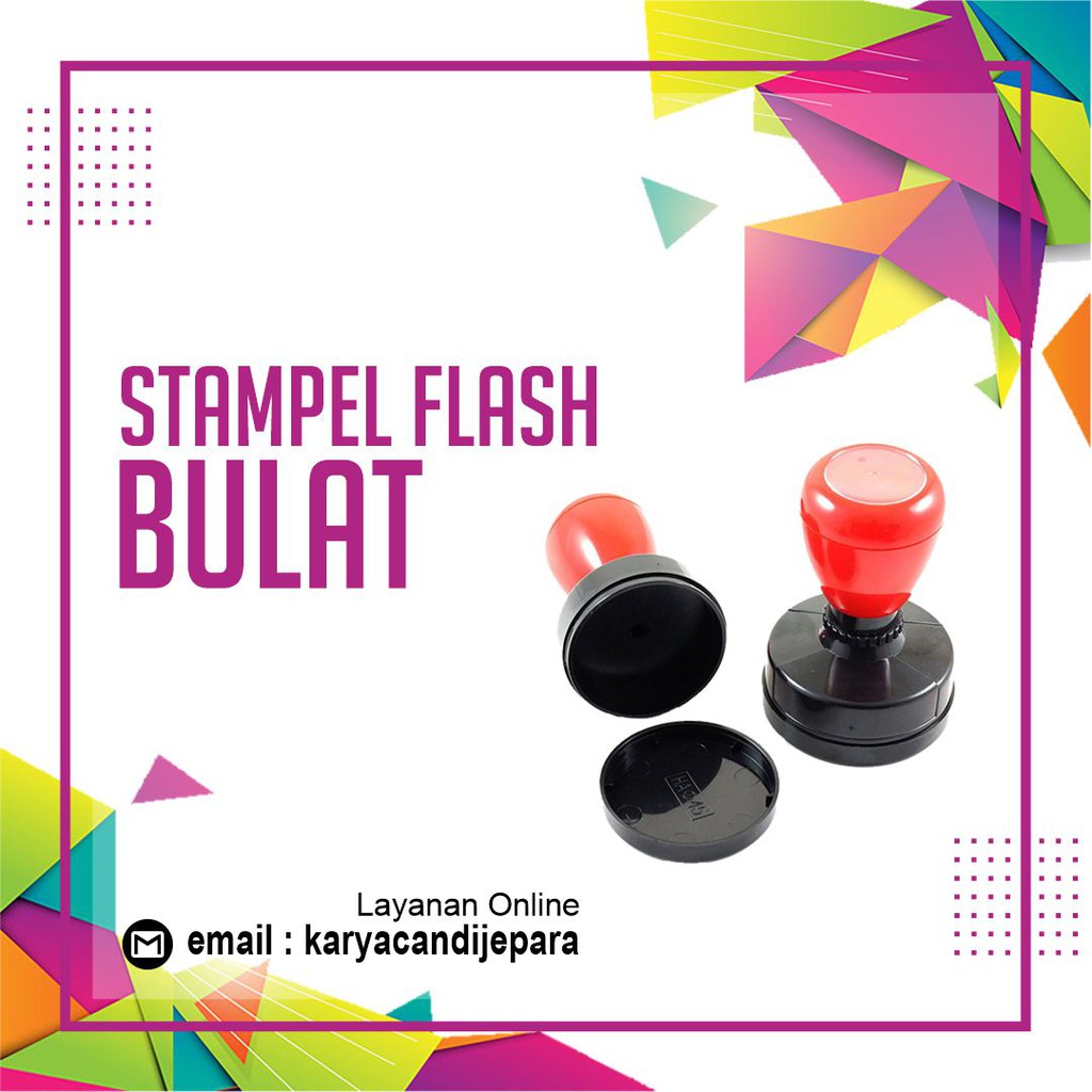 

STEMPEL FLASH ( berkualitas ) SERTAKAN WARNA YANG DINGINKAN