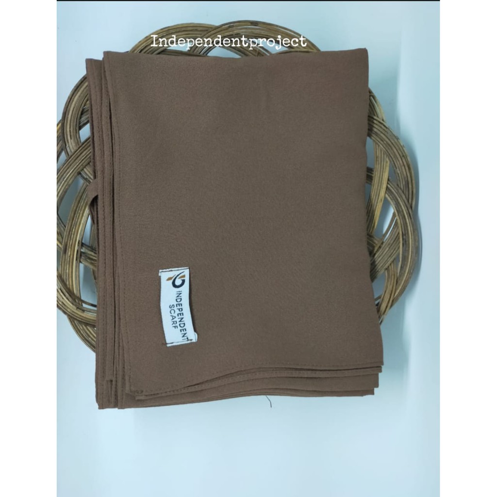 Pashmina Tali Diamond Crepe 180x75-Choco