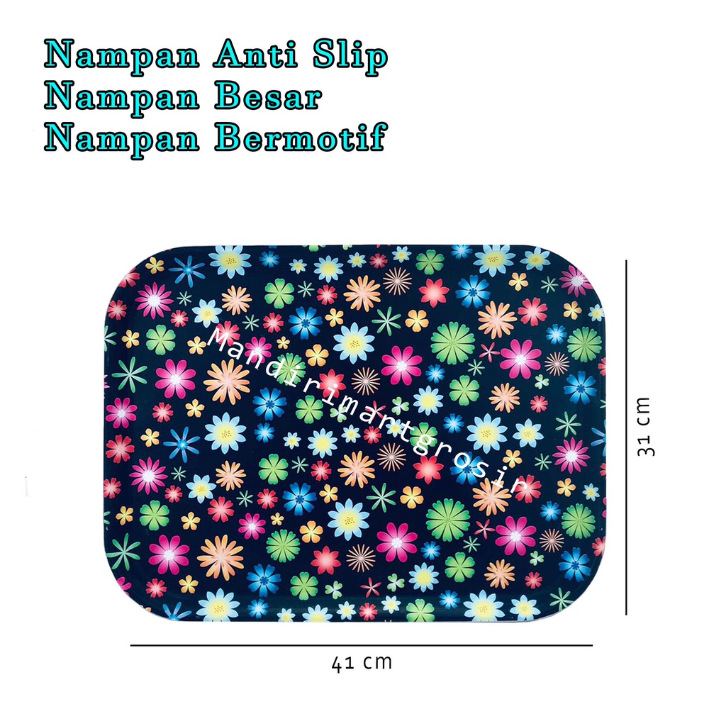 Nampan Besar *Nampan Anti Slip * Nampan Bermotif*