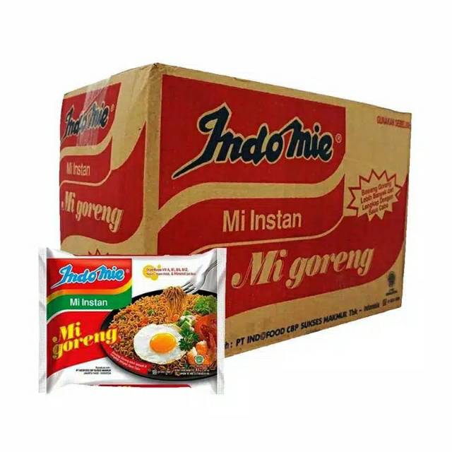 

Indomie goreng 1 dus