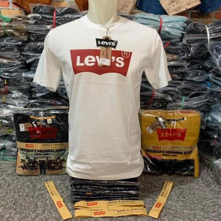 Flash Sale 7.7 Kaos Levi's 501 Baju Levi's Kaos Levi's Import Kaos Levis Original Baju kaos Pria Ori