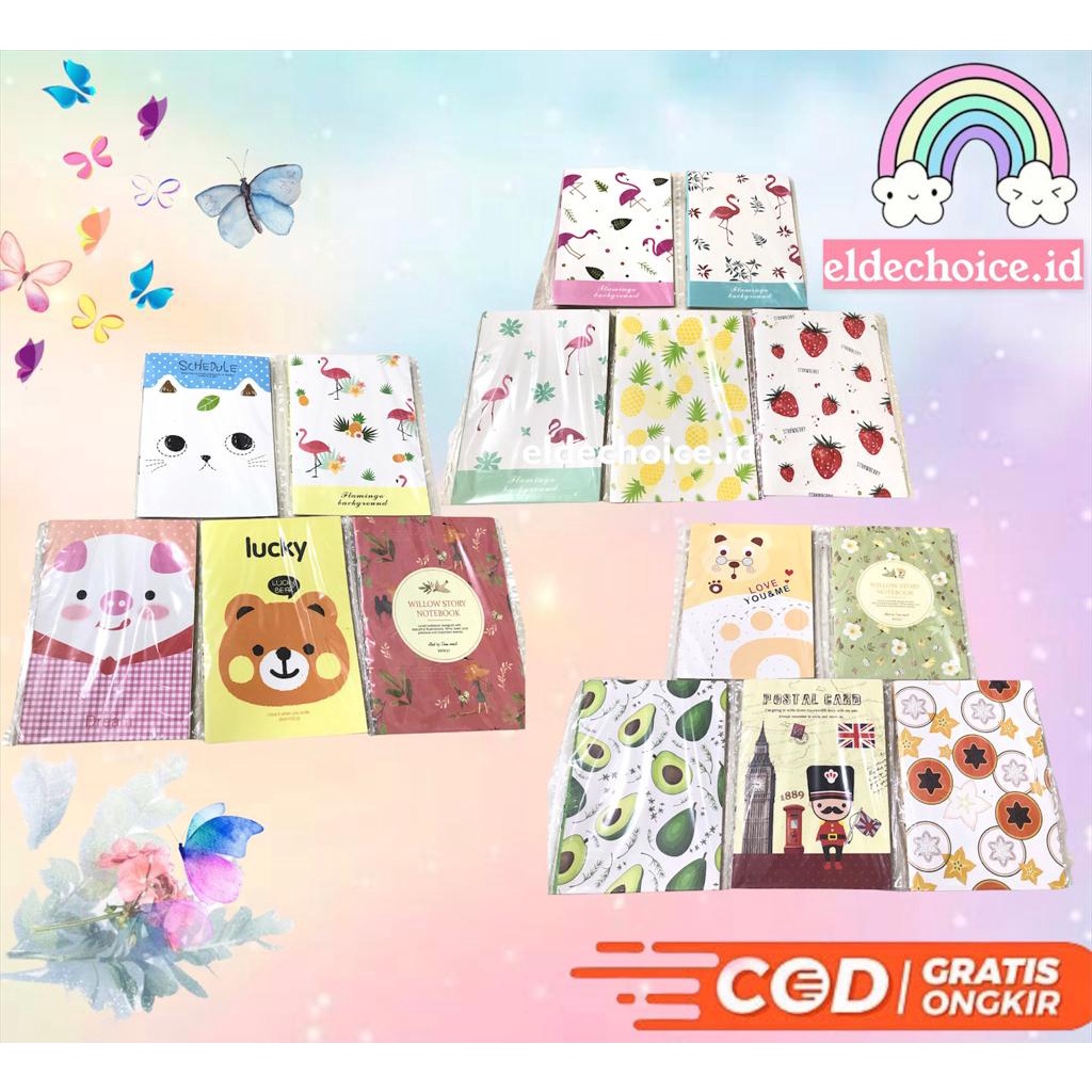 

Note Karakter - Buku Catatan Motif Karakter