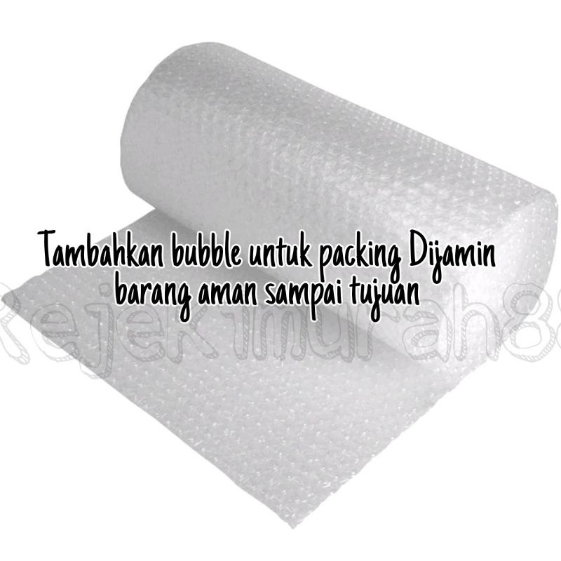 Bubble wrap agar packing lebih aman/plastik gelembung