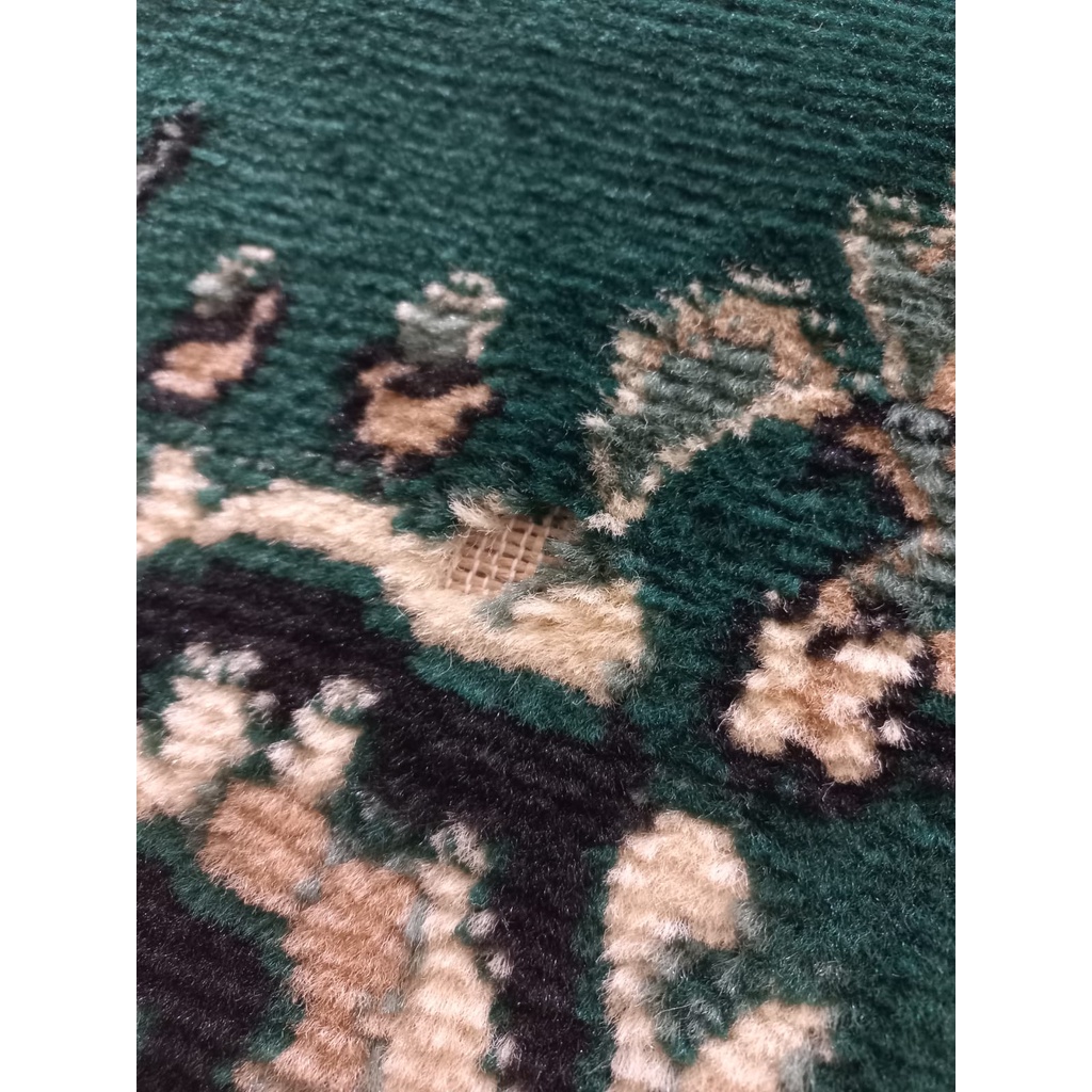 [DEFFECT SALE] - SUPER SHAMA 615 GREEN uk 160x210 + FREE KESET-1