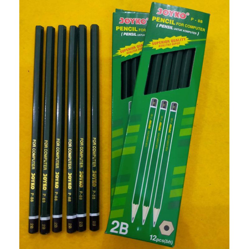 

Pensil Joyko 2B isi 12 pcs