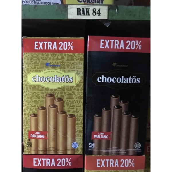 

Chocolatos Dark / Original Box Besar
