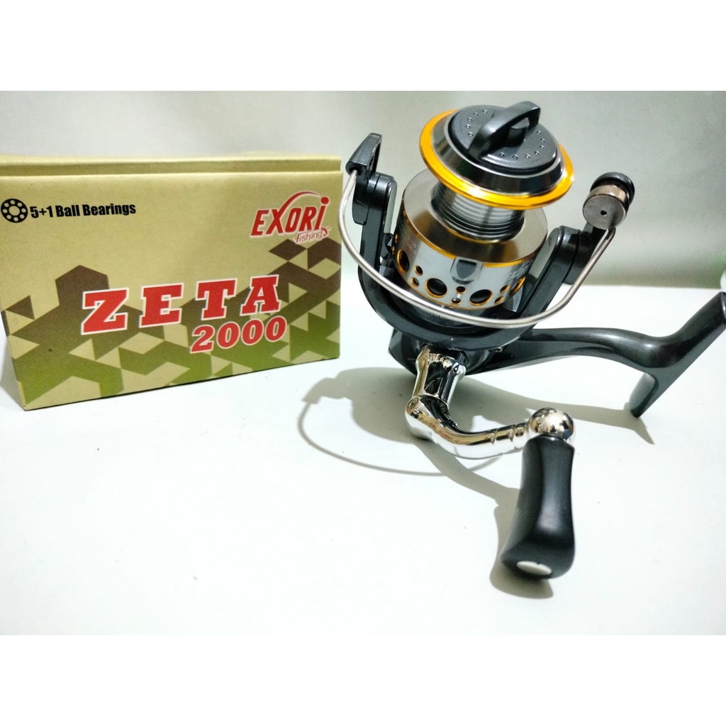 REEL EXORI ZETA 2000 5+1 BALL BEARING SPINNING (ORIGINAL)