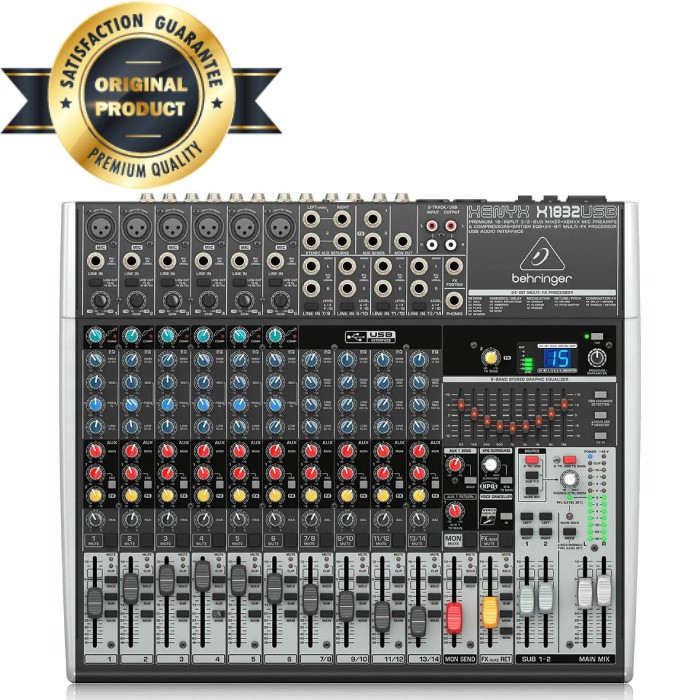 Mixer Behringer XENYX X 1832 USB XENYX X1832 USB Xenyx X-1832 USB Original