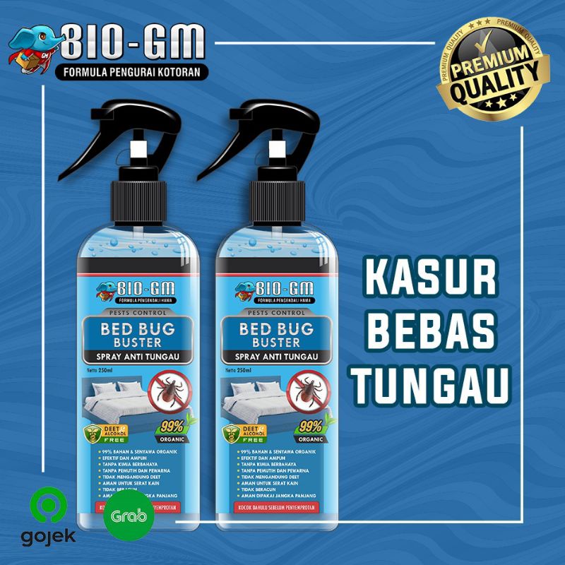 Obat Anti Kutu Kasur Bio GM BED BUG BUSTER / Tungau isi 250ml