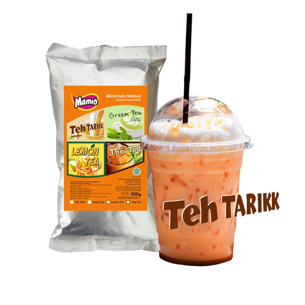 

Powder Bubuk Minuman Teh Tarik Mamio Isi 500grm