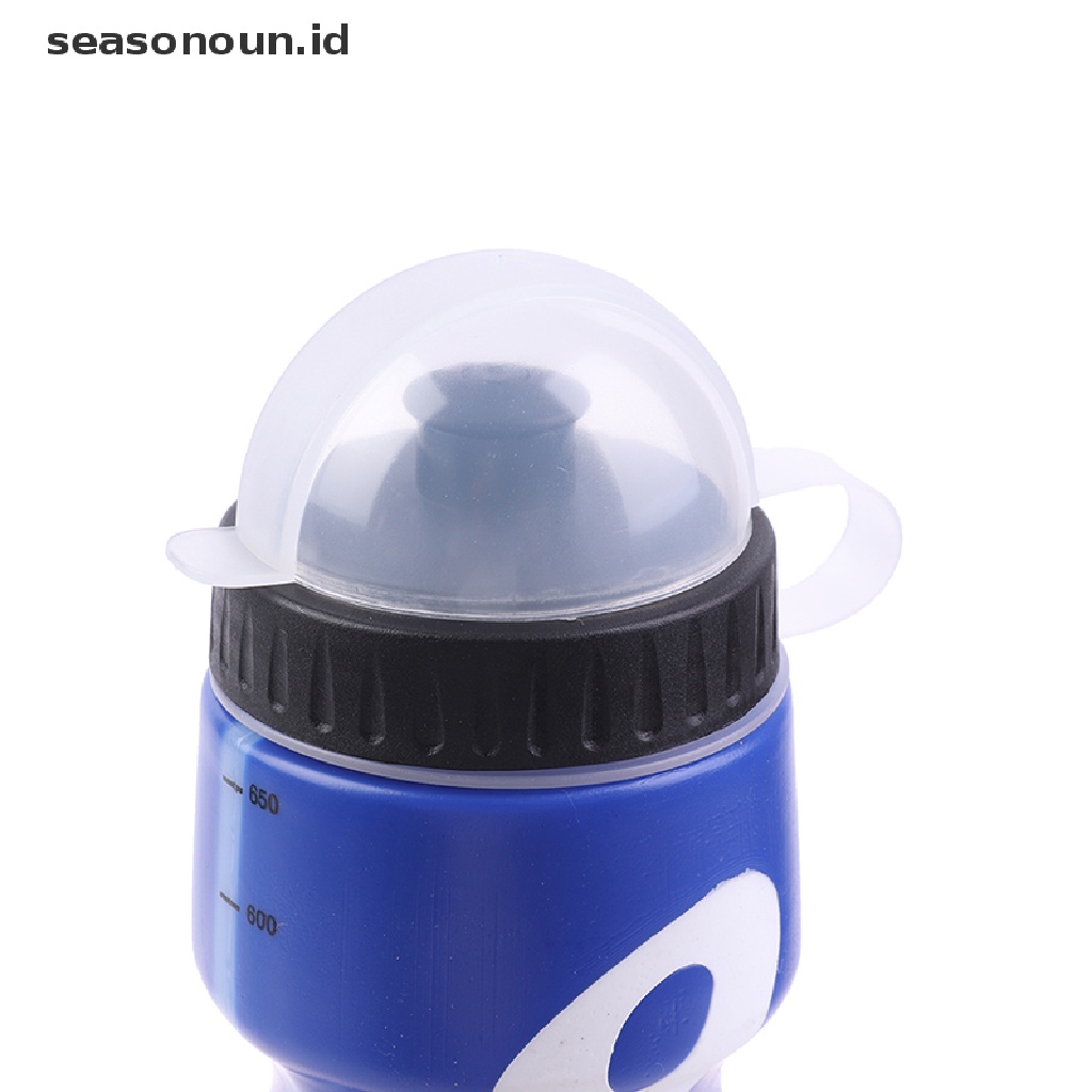 (seasonoun) Botol Minum 650ML Dengan Holder Untuk Sepeda Gunung