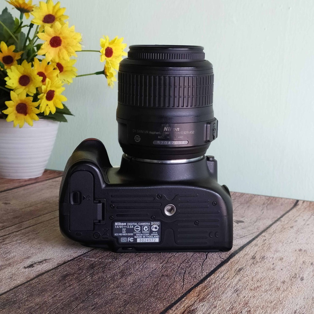 Kamera Camera NIKON D5100 Kit Second Murah dan Layar Lipat Cocok untuk Pemula Siap Pakai-7