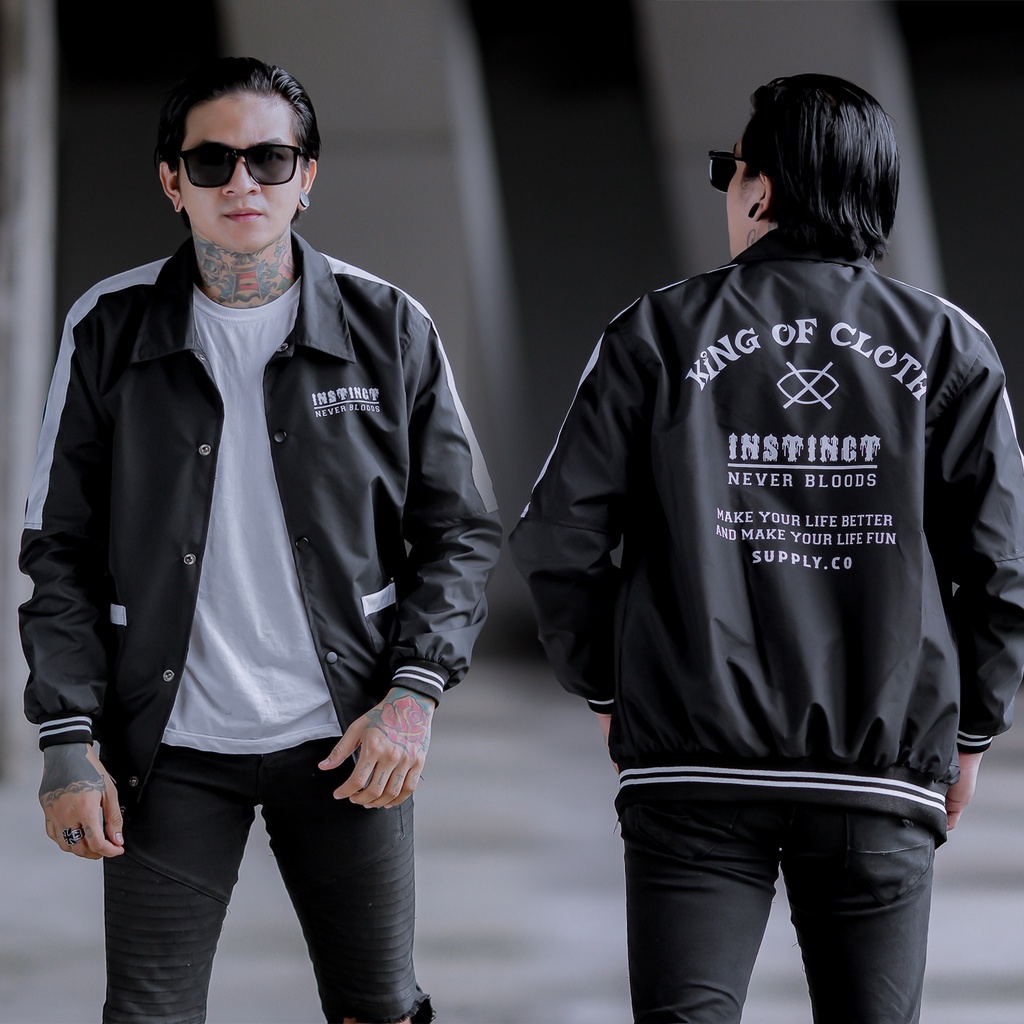 Jacket Pria PARASUT NASCAR BOMBER WINDBREAKER ORIGINAL NEVER BLOODS Y1X5 Nyaman FYP Sweater Korean S