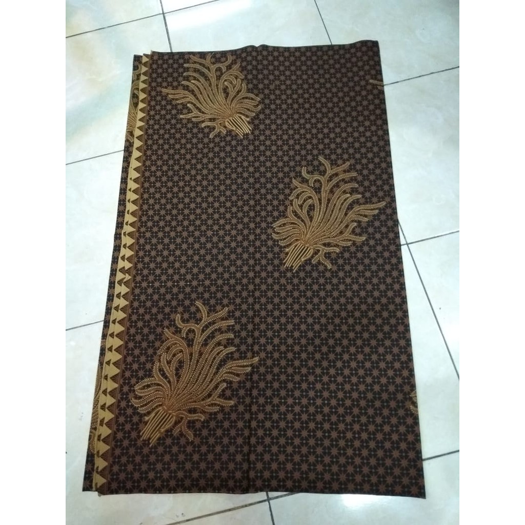 Kain Jarik Batik SOLO (genes/semi tulis) motif sogan truntum padi