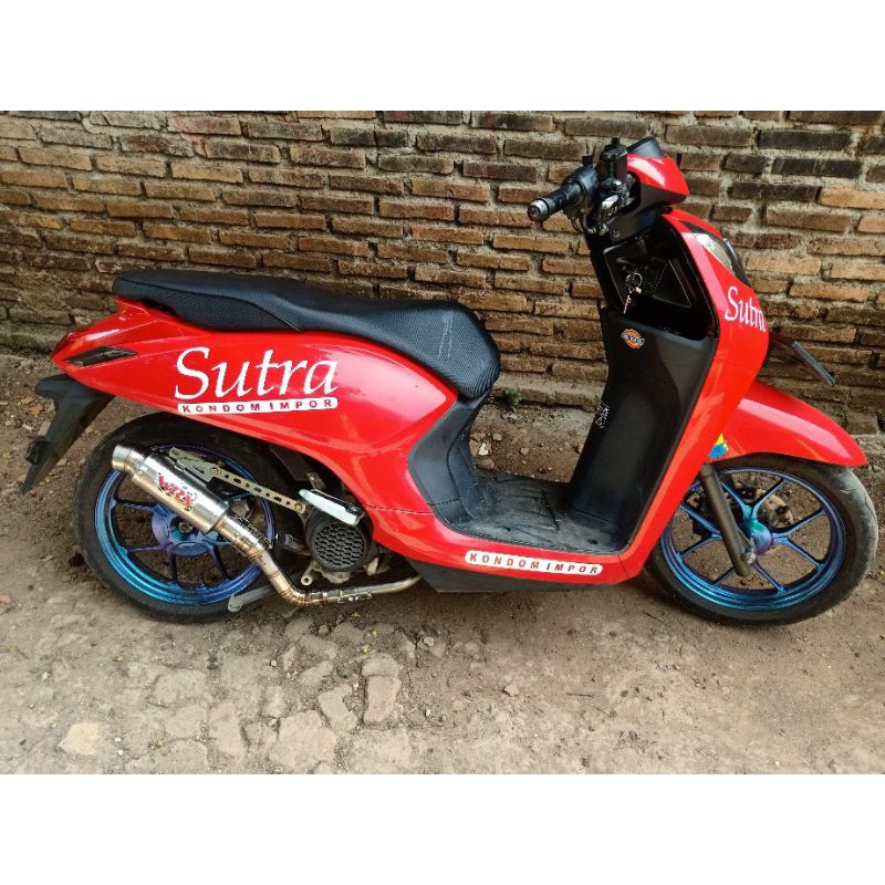 Knalpot Wrx Scoopy Fino Mio j Mio Sporty Vario Beat Nmax