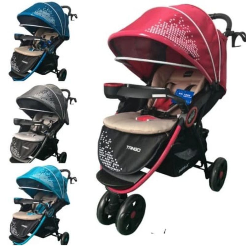 Stroller Babyelle Tango Kereta Dorong Bayi Multifungsi Paling Safety Roda 3 Posisi Baby Dapat Diubah Shopee Indonesia