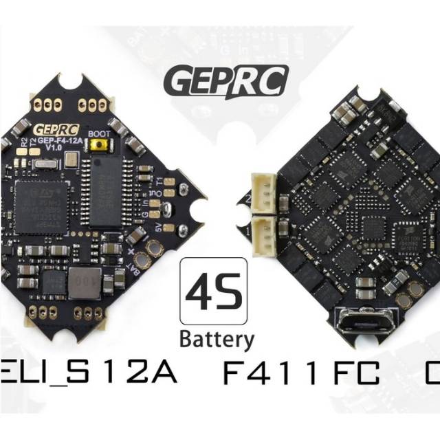 Geprc GEP 12A F4 2s 4s 12A ESC whoop beta85x hd vs betafpv brushless