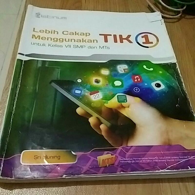 

buku smp tik, buku kas vii, kelas 7