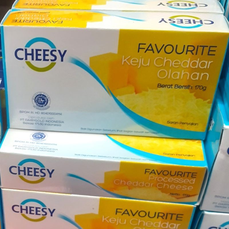 

cheesy favorite chendar 170g