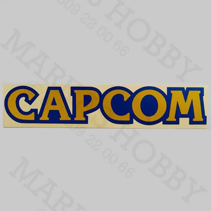 

Stiker / Sticker Capcom Textline