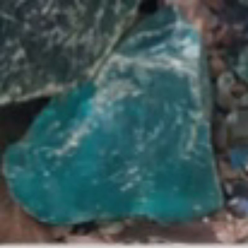 Batu Obsidian Biru Laut