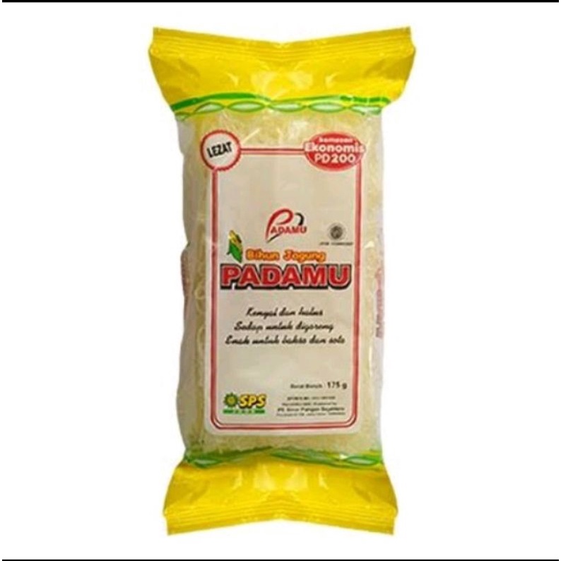 

Bihun Jagung Padamu Isi 2 Pcs Kemasan 160 Gram