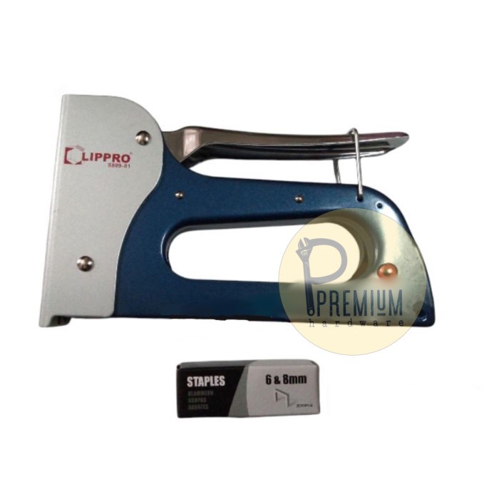 

STAPLES GUN TACKER LIPRO STAPLES JOK TEMBAK HEKTER MULTI FUNGSI